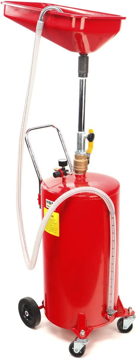 HBM Olie Opvangsysteem 80L - 115-190cm Werkbereik