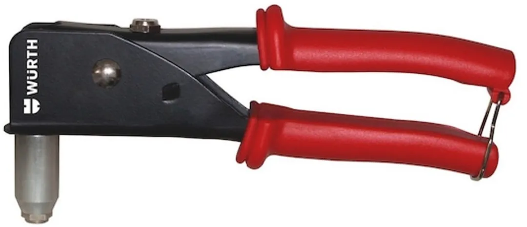 Würth Blindklinknageltang Kunststof - Rood/Zwart