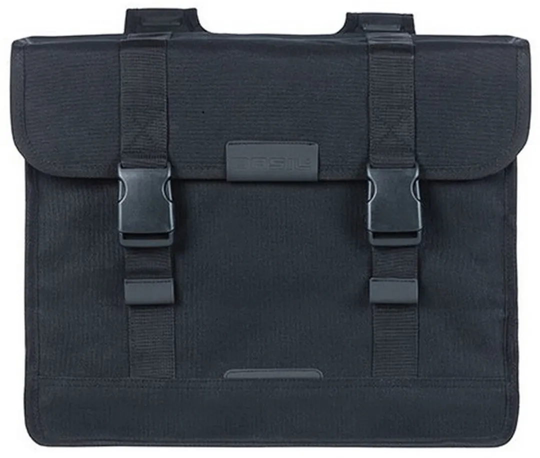 Basil Kavan Eco Classic Dubbele Fietstas 68L - Zwart