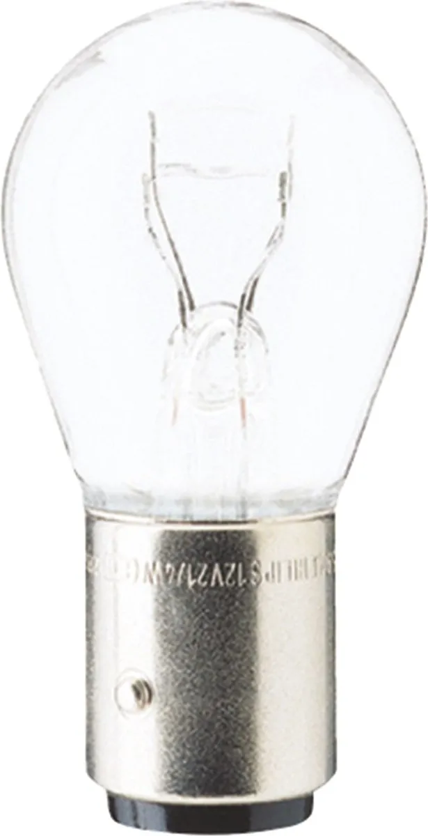 Philips Autolamp P21/4W Premium 12V - Rood - 2 Stuks