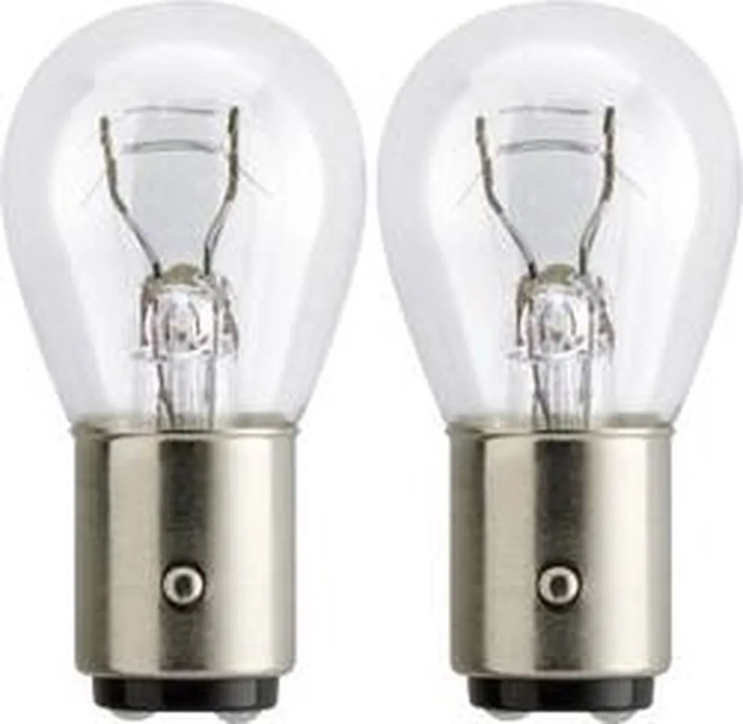 Philips Autolamp P21/4W Premium 12V - Rood - 2 Stuks