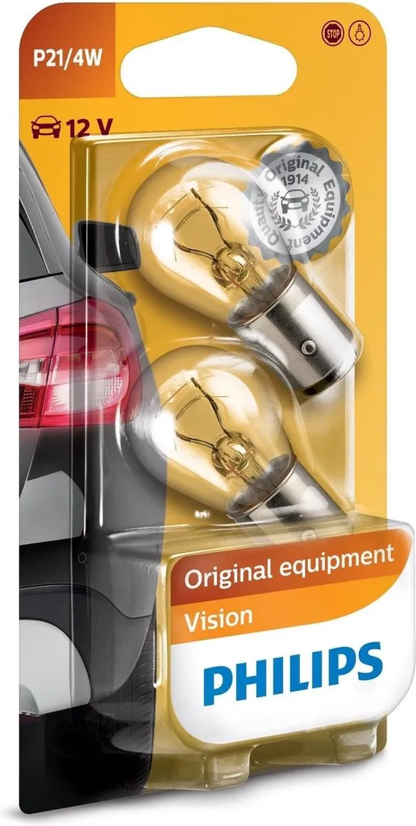 Philips Autolamp P21/4W Premium 12V