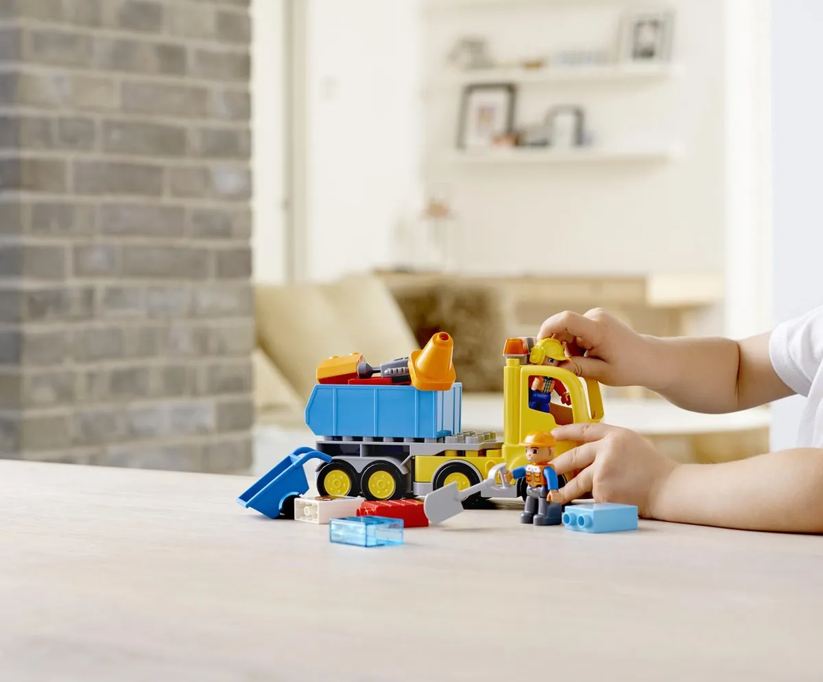 LEGO DUPLO Grote Bouwplaats 10813 - 67 Stukken