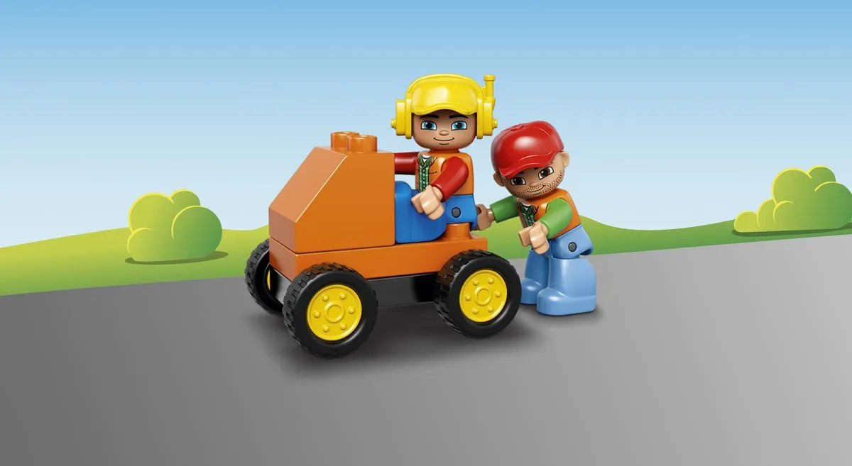 LEGO DUPLO Grote Bouwplaats 10813 - 67 Stukken