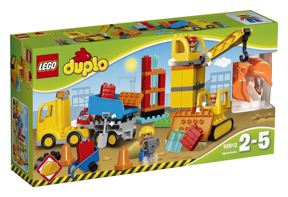 LEGO DUPLO Grote Bouwplaats 10813