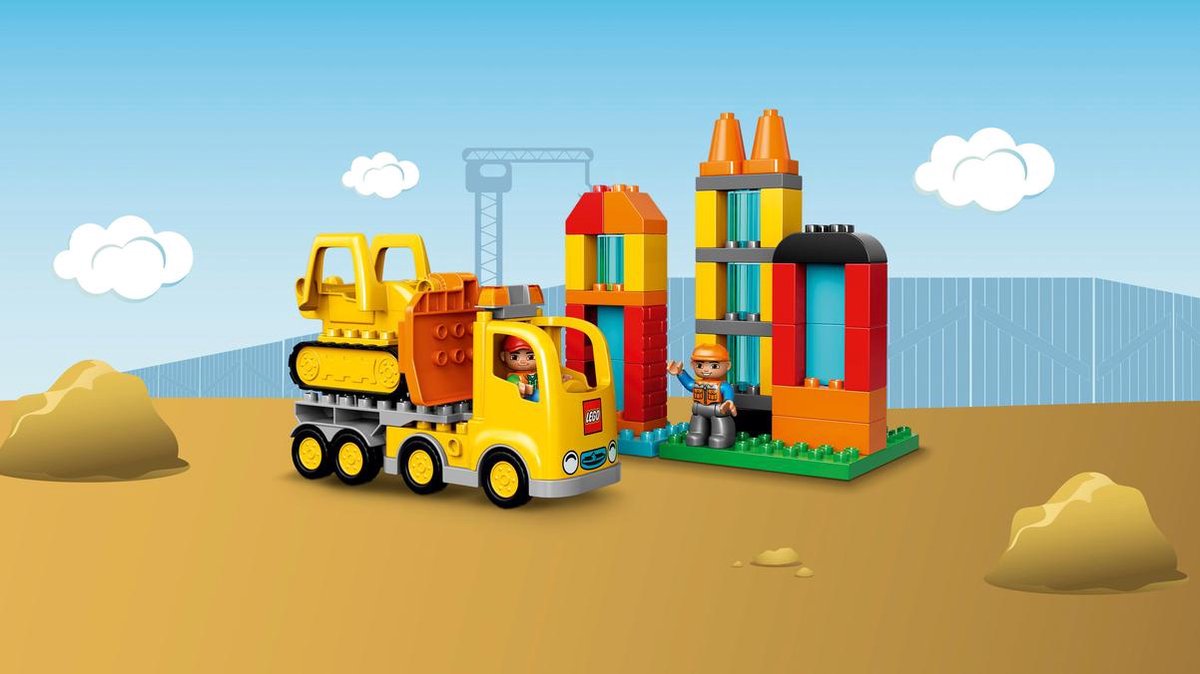 LEGO DUPLO Grote Bouwplaats - 10813