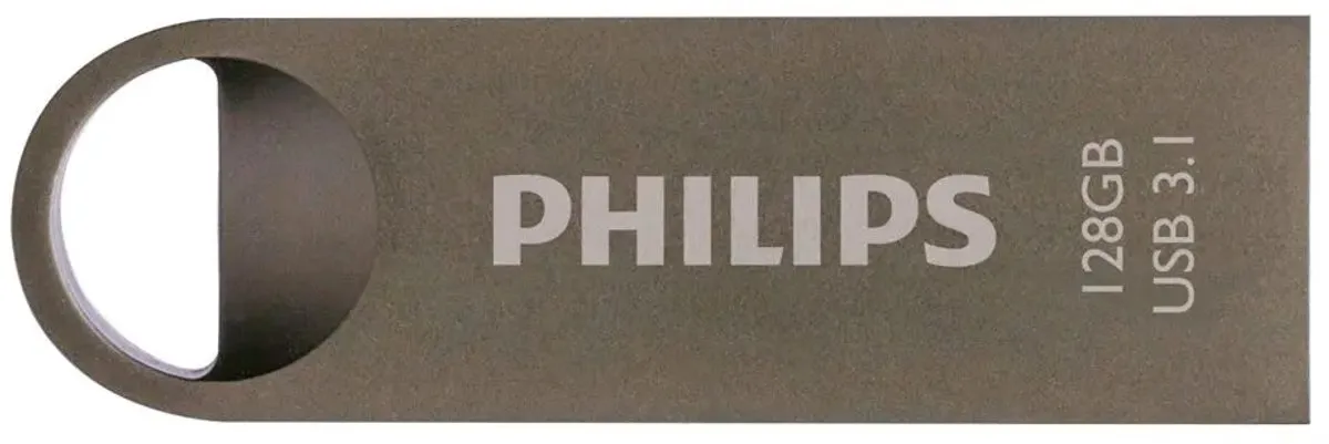 Philips FM12FD165B USB-Stick 128GB - Grijs