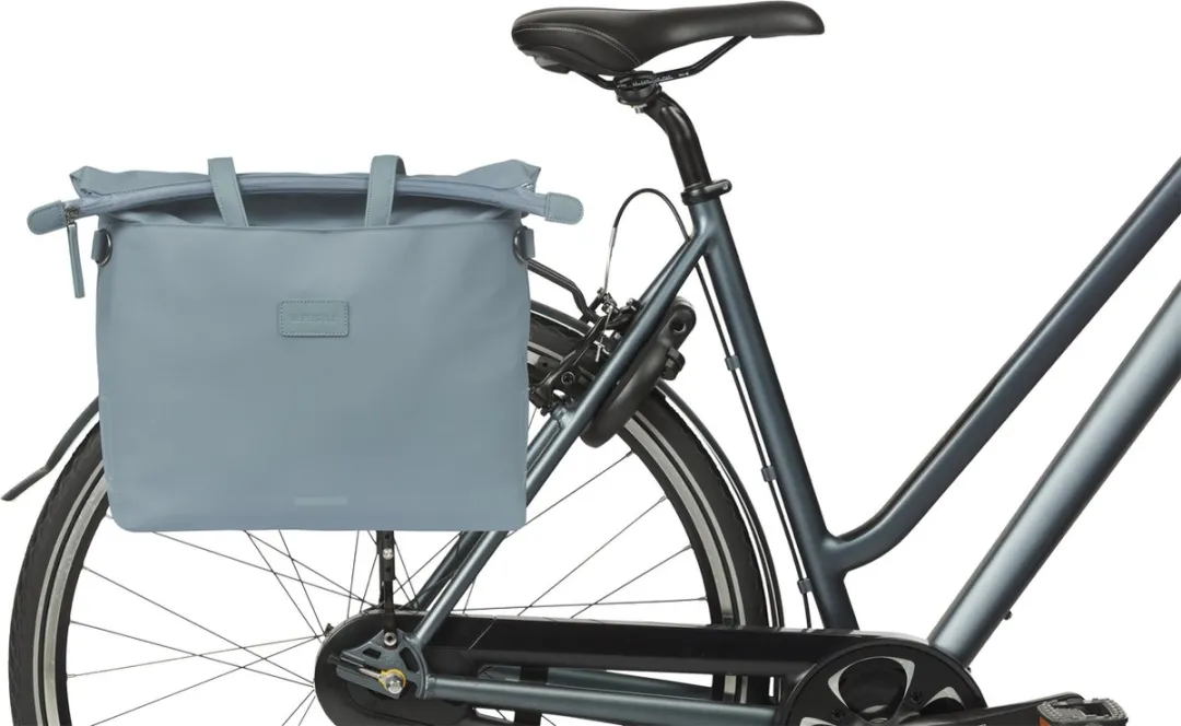 Basil Manhattan Commuter Laptoptas 12L - Graphite Blue - afbeelding 6 van 6