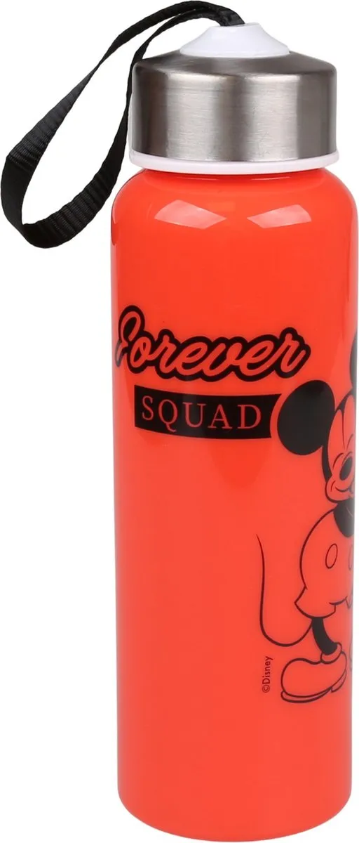 Disney Mickey Mouse Pluto Waterfles - 650ml - Rood - afbeelding 4 van 6