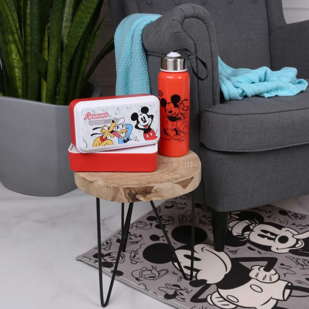 Disney Mickey Mouse Pluto Waterfles - 650ml - Rood - afbeelding 2 van 6