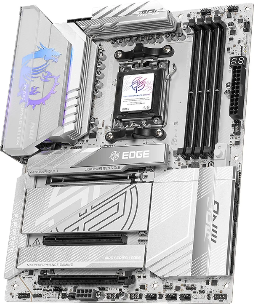 MSI MPG X870E EDGE TI WIFI Moederbord - AM5