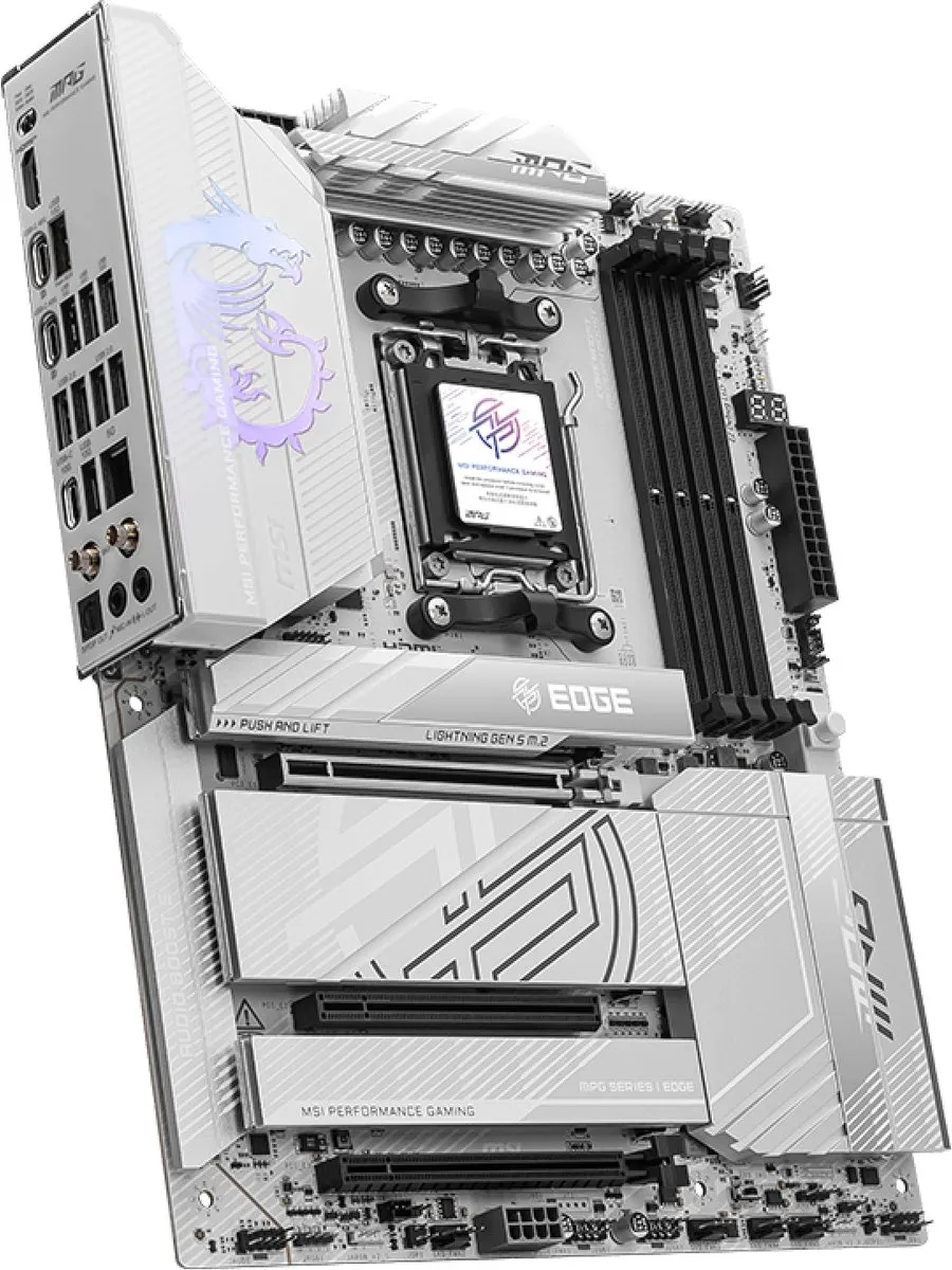 MSI MPG X870E EDGE TI WIFI Moederbord - AM5