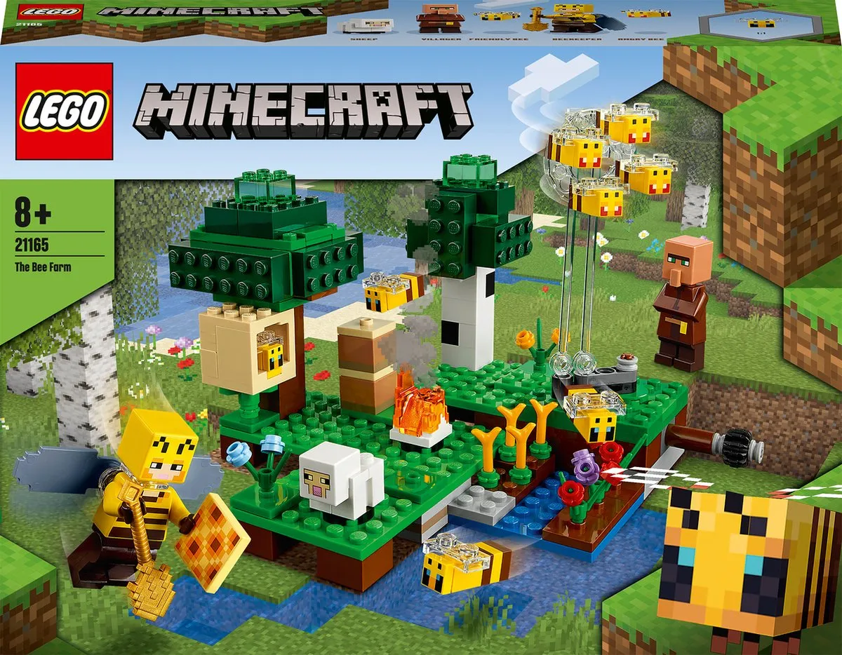 LEGO Minecraft De Bijenhouderij 21165