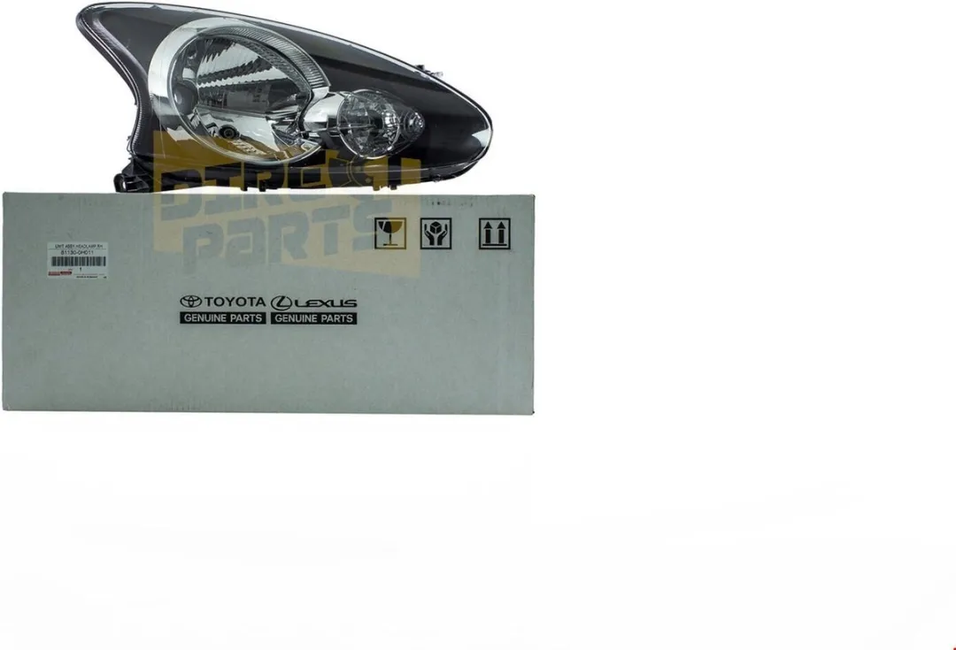Toyota Aygo Koplamp Rechts - 811300H011 - Zwart