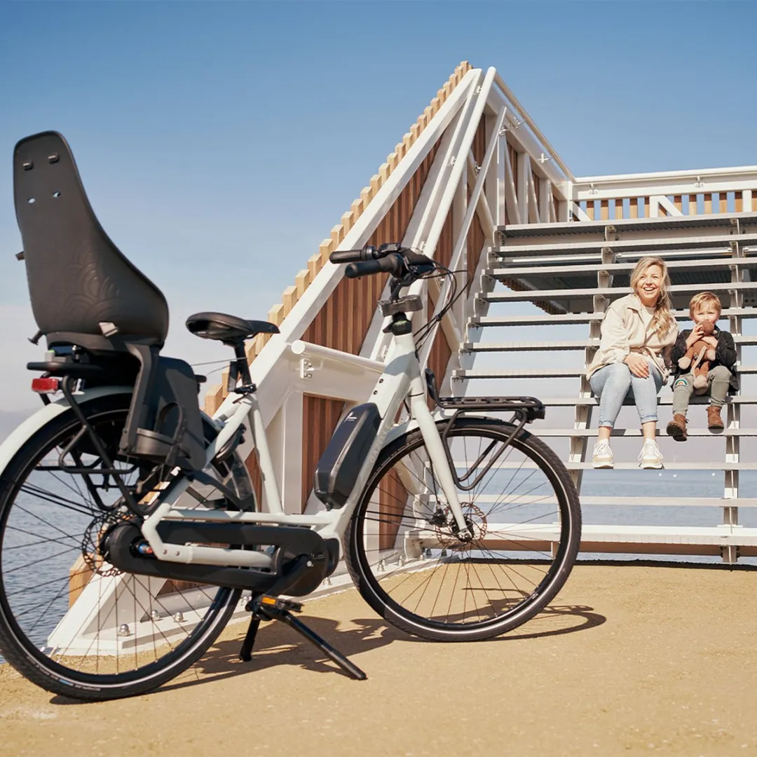 Urban Iki Fietsstoeltje Achter Ta–ke MIK HD - Bincho Black