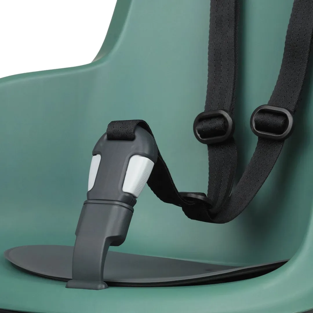 Kinderzitje achter Bobike Maxi Go met dragerbevestiging (CFS) - peppermint