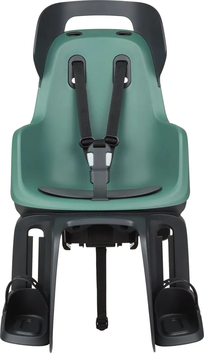 Kinderzitje achter Bobike Maxi Go met dragerbevestiging (CFS) - peppermint