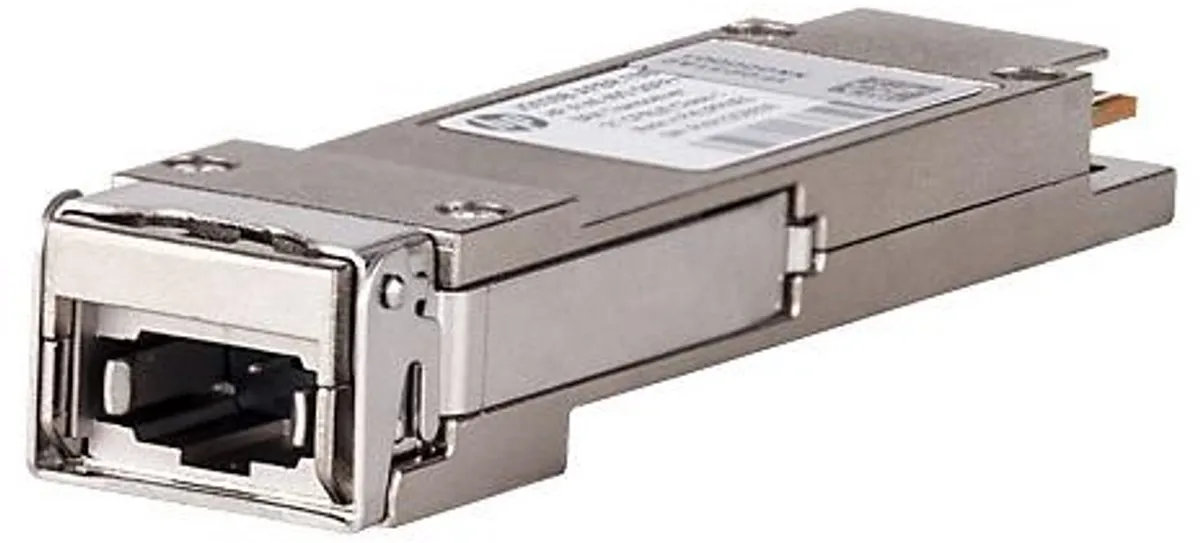 HP HPE X142 40G QSFP+ LC LR4 SM Netwerktransceiver 40Gbit - Grijs
