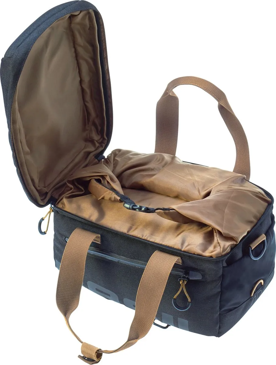 Basil Miles Bagagedragertas - 7L - Zwart
