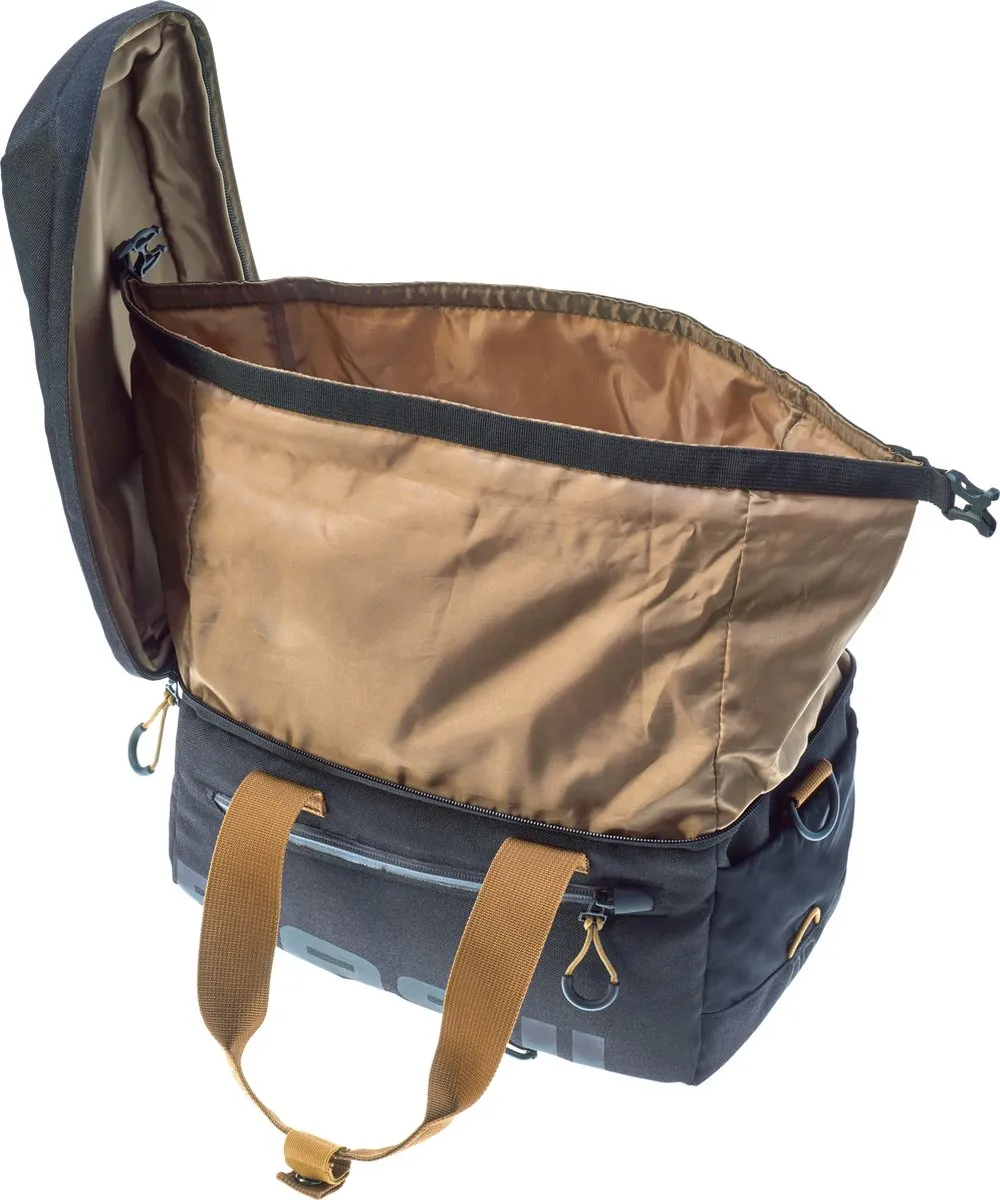 Basil Miles Bagagedragertas - 7L - Zwart - afbeelding 6 van 6