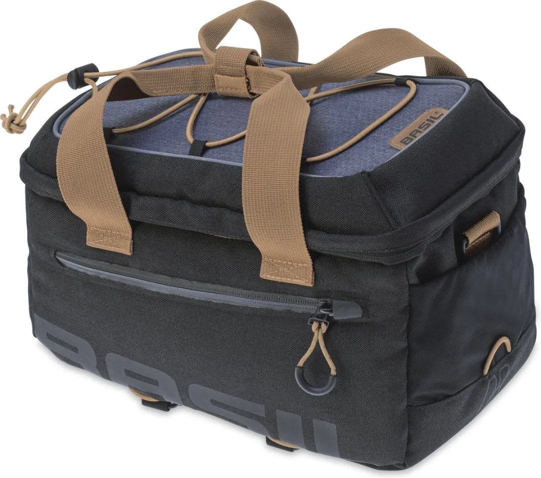 Basil Miles Bagagedragertas - 7L - Zwart