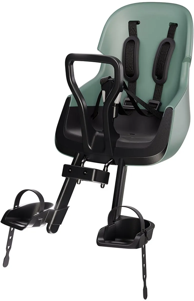 Bobike Exclusive Evolve Mini Voorste Kinderzitje - 15 kg - Groen