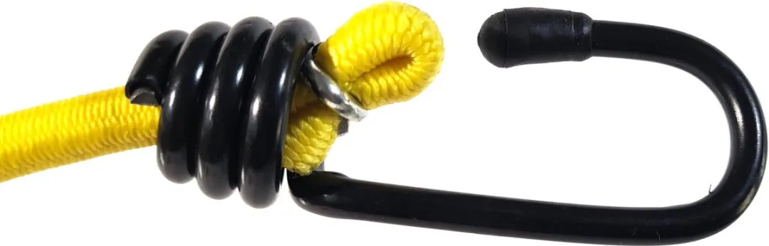 Jumbo Snelbinder met Haken 45cm - 4 Stuks - Geel