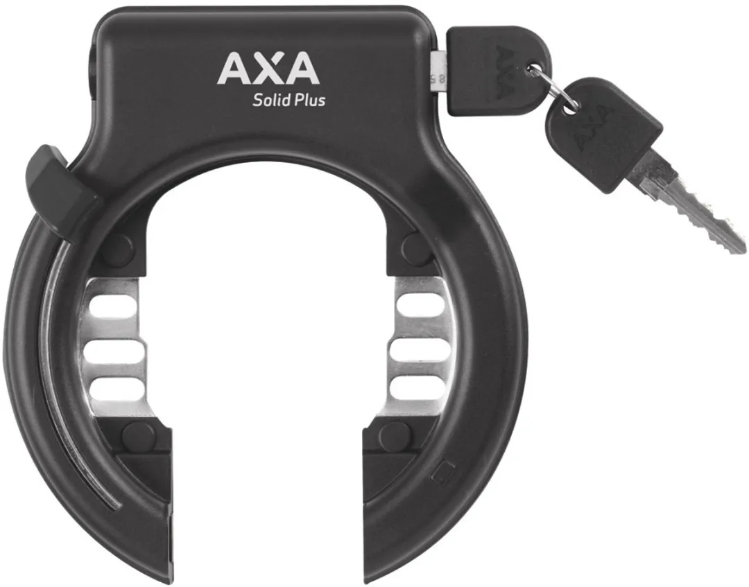 Axa Ringslot Solid Plus Art-2 - Zwart