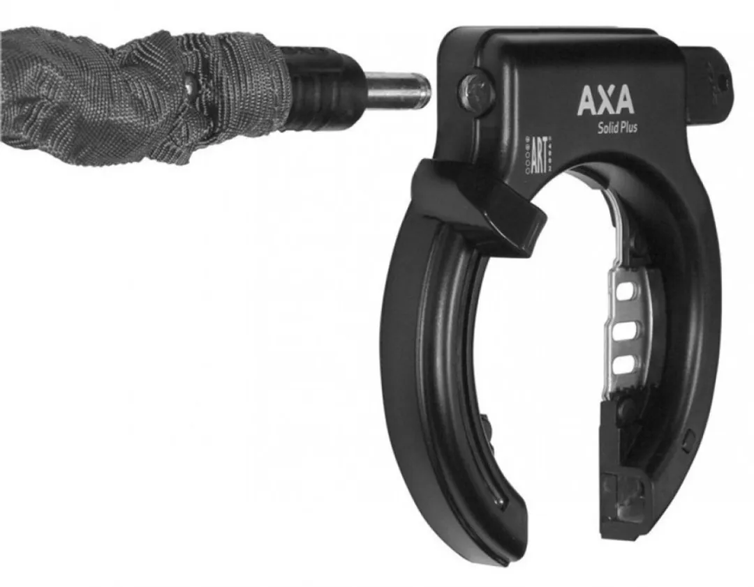 Axa Ringslot Solid Plus Art-2 - Zwart