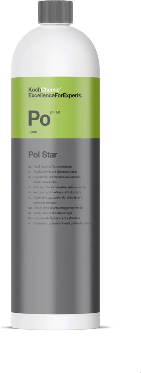 Koch Chemie Pol Star Textielreiniger 1000ml - Groen/Grijs/Wit