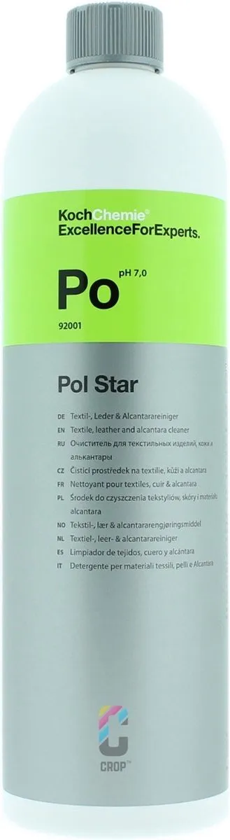 Koch Chemie Pol Star Textielreiniger 1000ml - Groen/Grijs/Wit - afbeelding 6 van 6