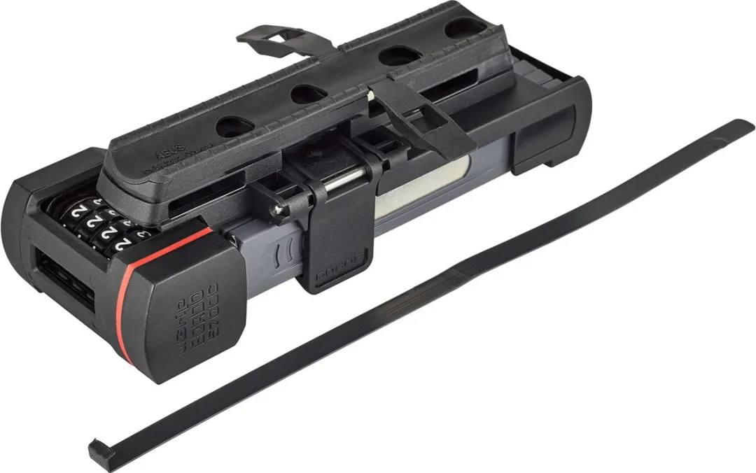 ABUS CD75953 Vouwslot - 80cm - Zwart