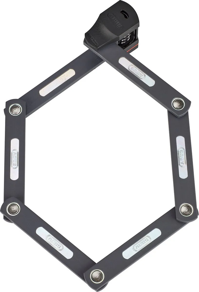 ABUS CD75953 Vouwslot - 80cm - Zwart