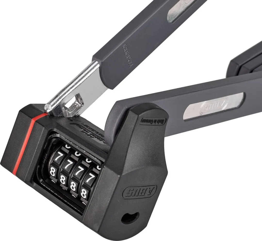 ABUS CD75953 Vouwslot - 80cm - Zwart