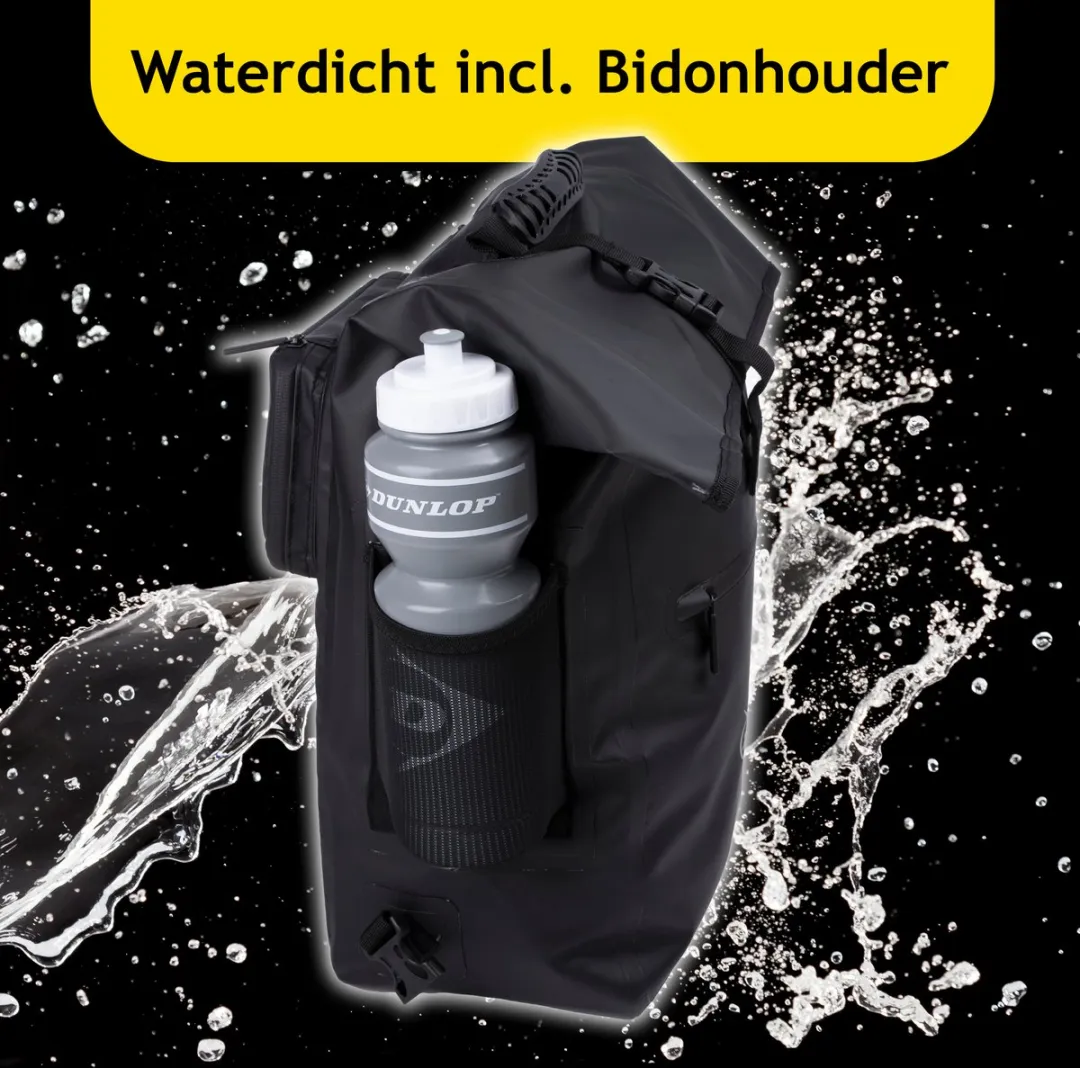 Dunlop 4-in-1 Fietsrugzak 25L - Zwart - afbeelding 6 van 6