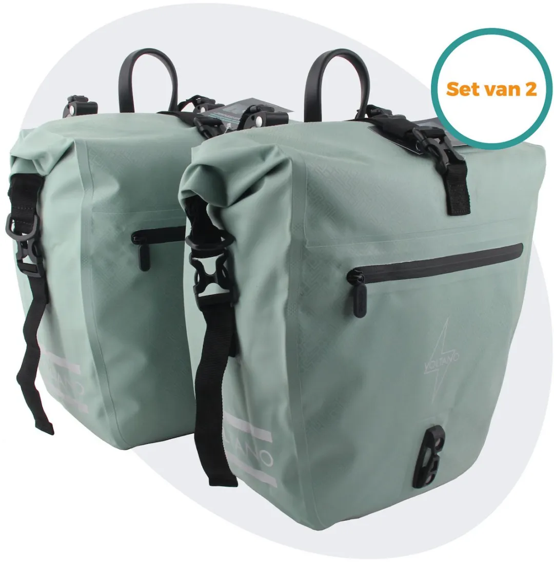 Voltano Enkele Fietstas Set E-bike 46L