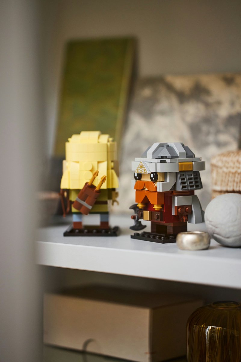 LEGO Lord of the Rings Brickheadz 40751 - Legolas en Gimli™