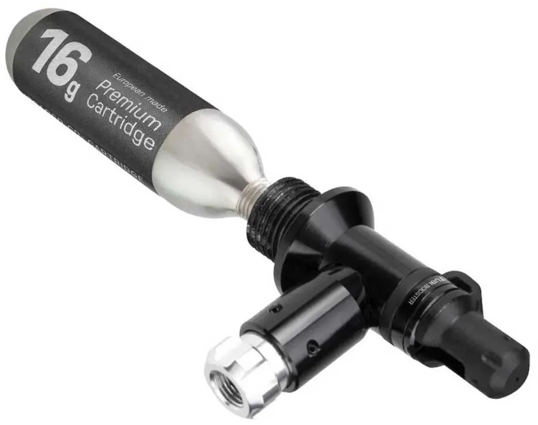 Topeak TubiBooster 15700074 - Fietspomp - Chrome