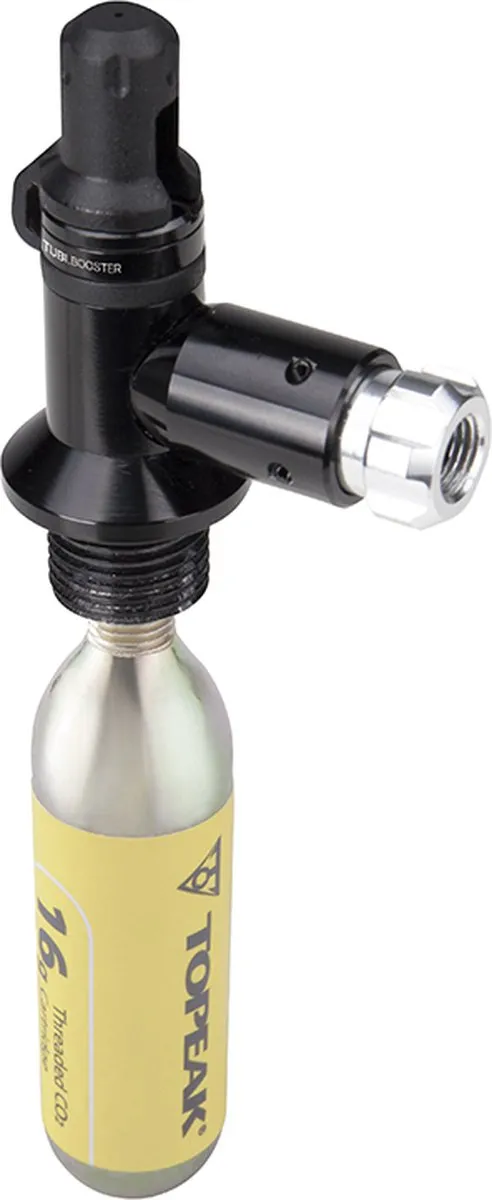 Topeak TubiBooster 15700074 - Fietspomp - Chrome - afbeelding 6 van 6