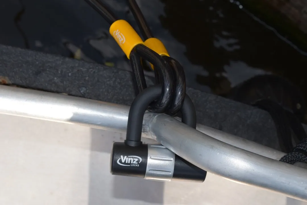 VINZ Kinabalu Kabelslot 10m - 12mm - 1000cm Grijs