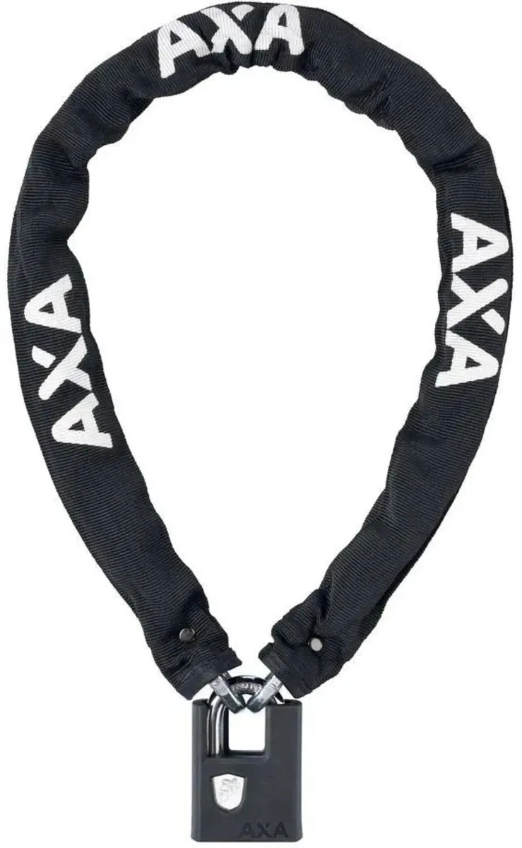 AXA Clinch+ 85 Kettingslot 85cm - 6mm Gehard Staal - Zwart