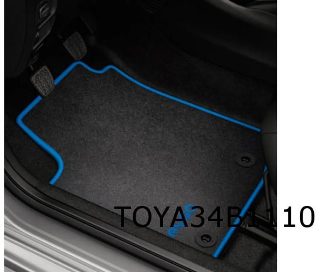 Toyota Aygo Mattenset 4-delig Rich Blue