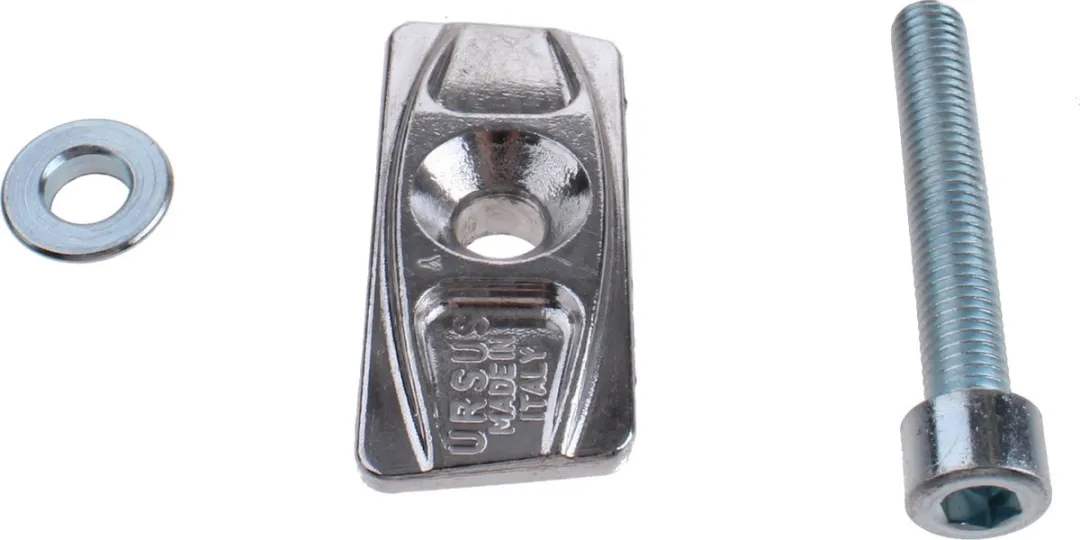 Ursus Bovenplaat Fietsstandaard - Aluminium 71mm - Zilver