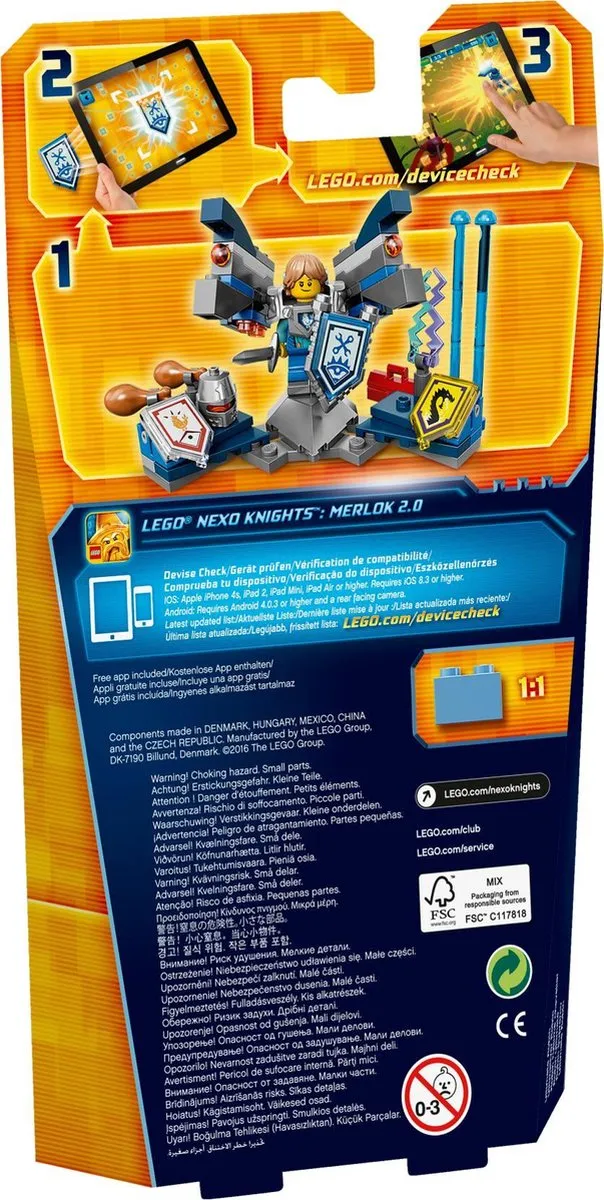 LEGO Nexo Knights 70333 Robin - 75 Stukken