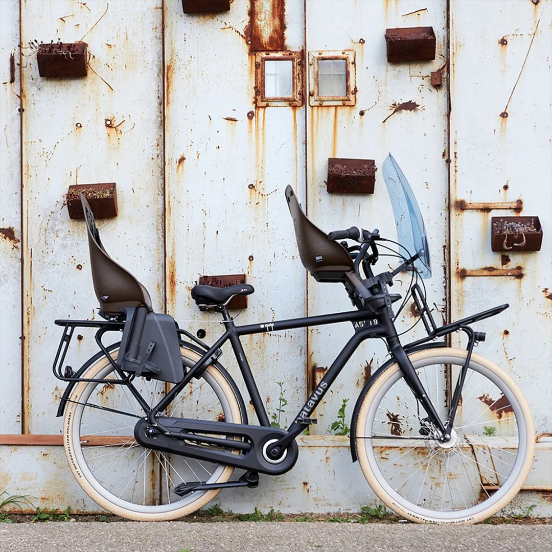 Urban Iki Fietsstoeltje Achter Ta–ke Framemontage - Koge Brown/Kurumi Brown