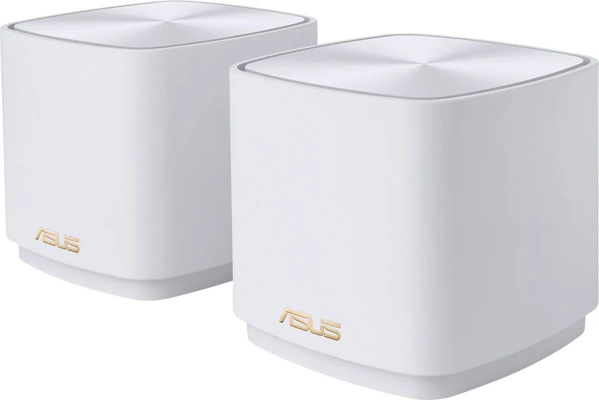 ASUS ZenWiFi XD5 Mesh WiFi 6 Dual-Band Wit - 2 Stuks