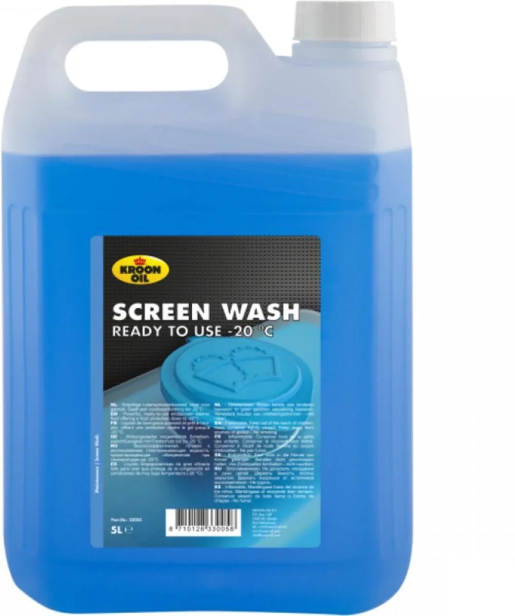 Kroon-Oil Screen Wash -20 33005 - 5L