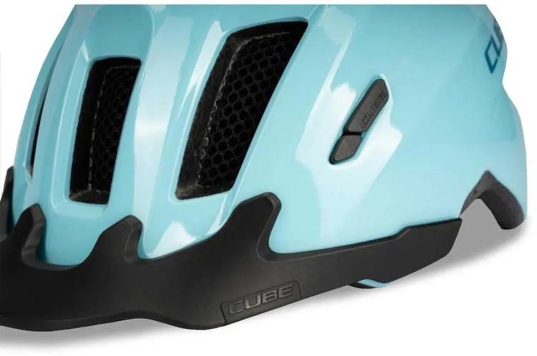 Cube Fink Kinderfietshelm - 11 Ventilatiegaten Blauw