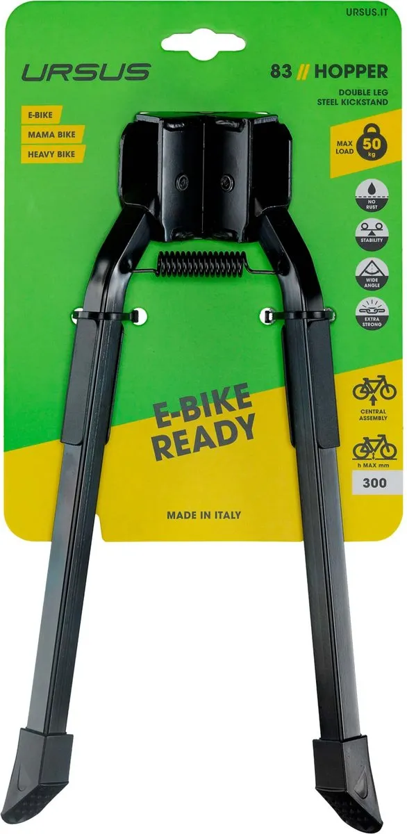 Ursus Hopper 2 Dubbele Fietsstandaard 30cm - Zwart - Max. 50kg - afbeelding 6 van 6