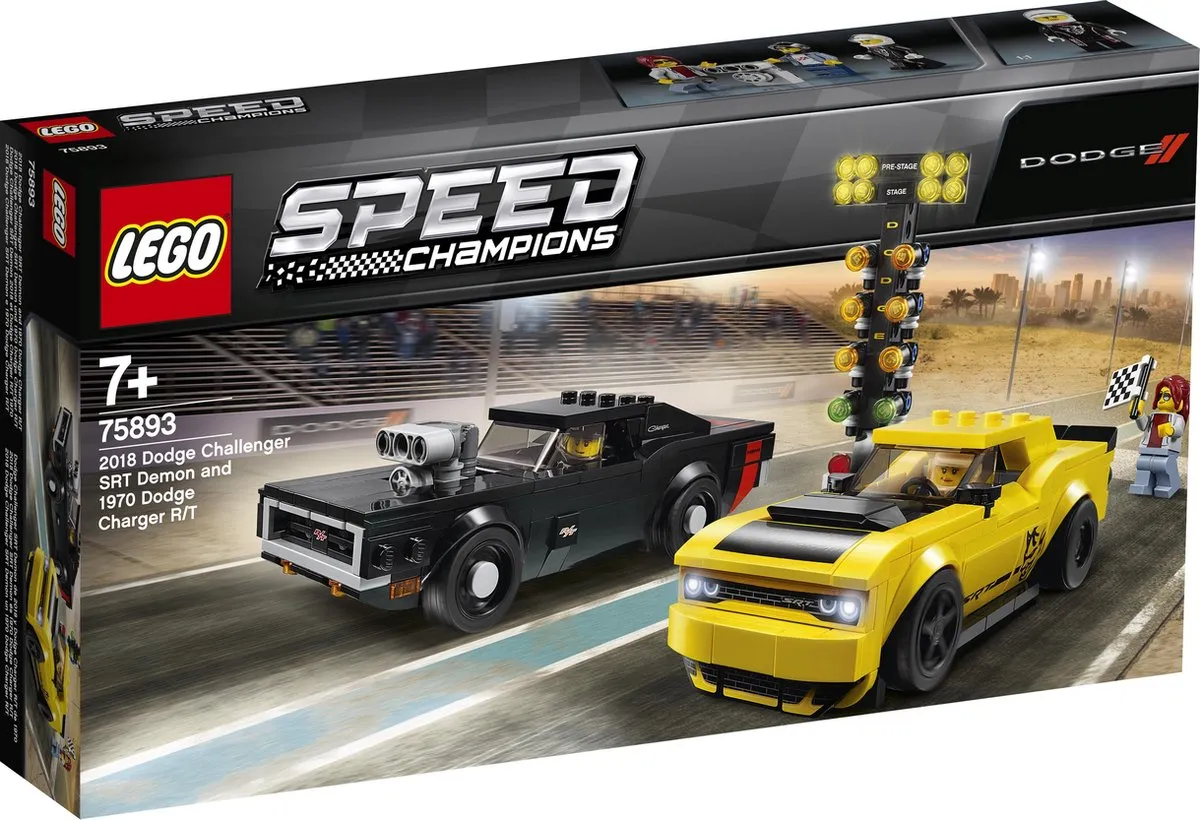 LEGO Speed Champions 75893 Dodge Challenger & Charger